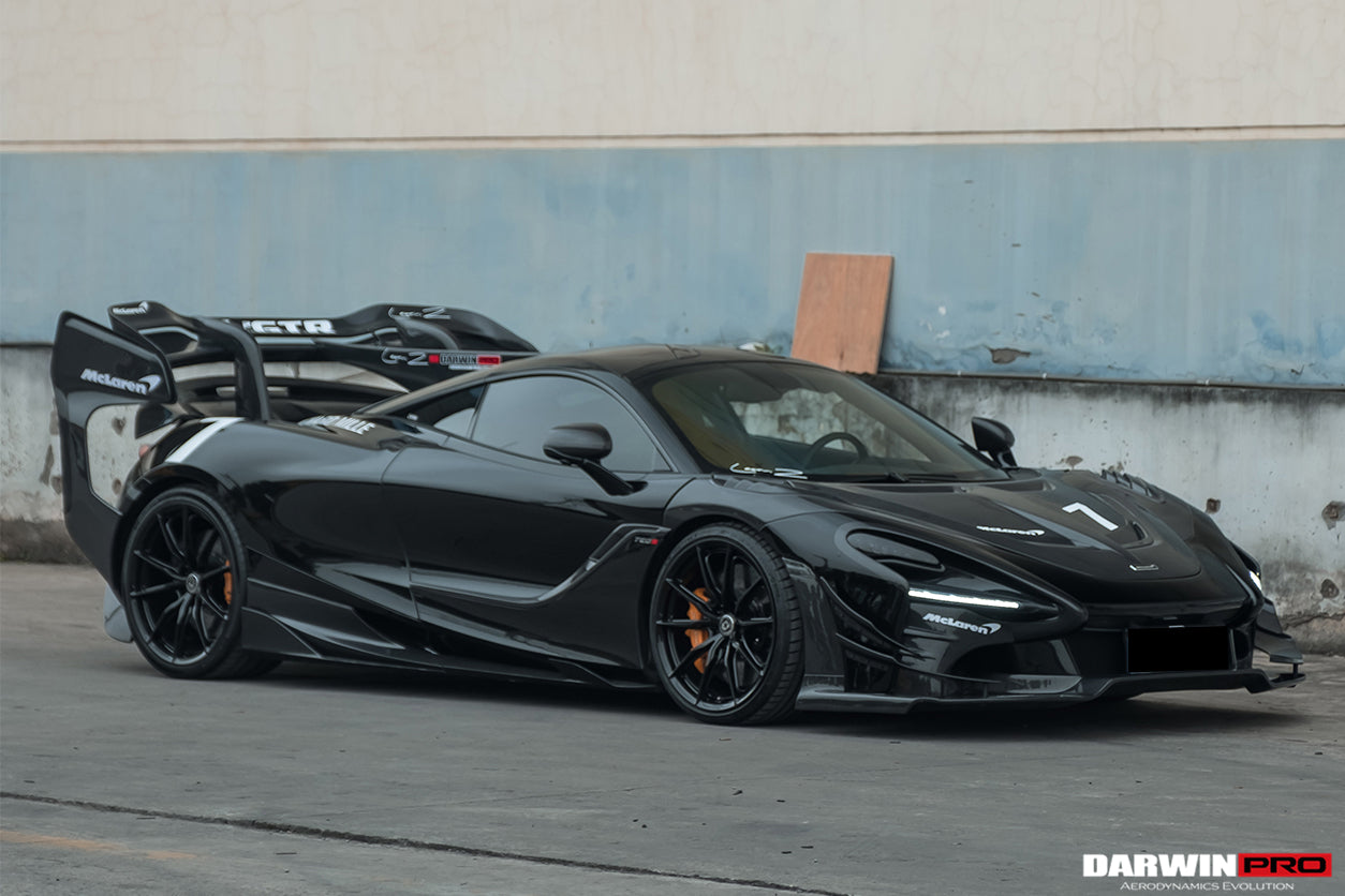 DarwinPRO Se²GTR Trunk Wing with Side Winglets | 2017-2022 McLaren 720s