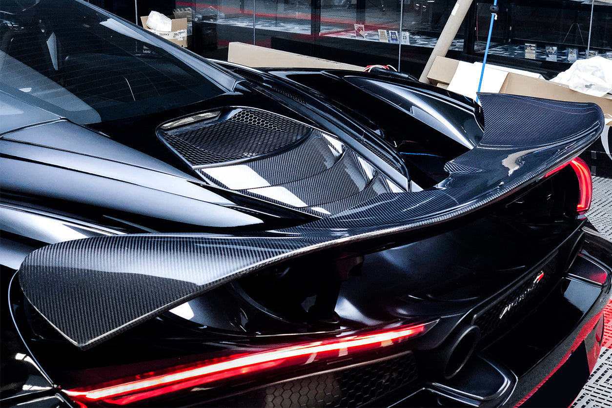 DarwinPRO Dry Carbon Fiber Engine Hood Replacement | 2017-2022 McLaren 720S Coupe