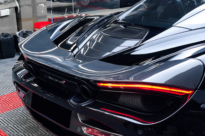 DarwinPRO Dry Carbon Fiber Engine Hood Replacement | 2017-2022 McLaren 720S Coupe