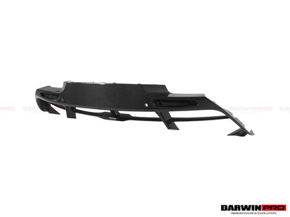 DarwinPRO Carbon Fiber Rear Bumper Center Valance | 2017-2023 McLaren 720S