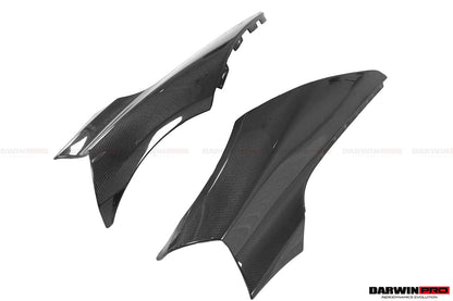 Guardabarros delantero de fibra de carbono DarwinPRO para McLaren 720s y 765LT Coupé (2017-2023)