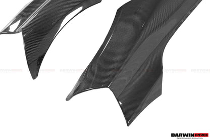 Guardabarros delantero de fibra de carbono DarwinPRO para McLaren 720s y 765LT Coupé (2017-2023)