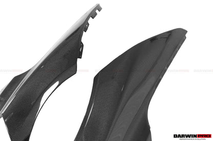 Guardabarros delantero de fibra de carbono DarwinPRO para McLaren 720s y 765LT Coupé (2017-2023)