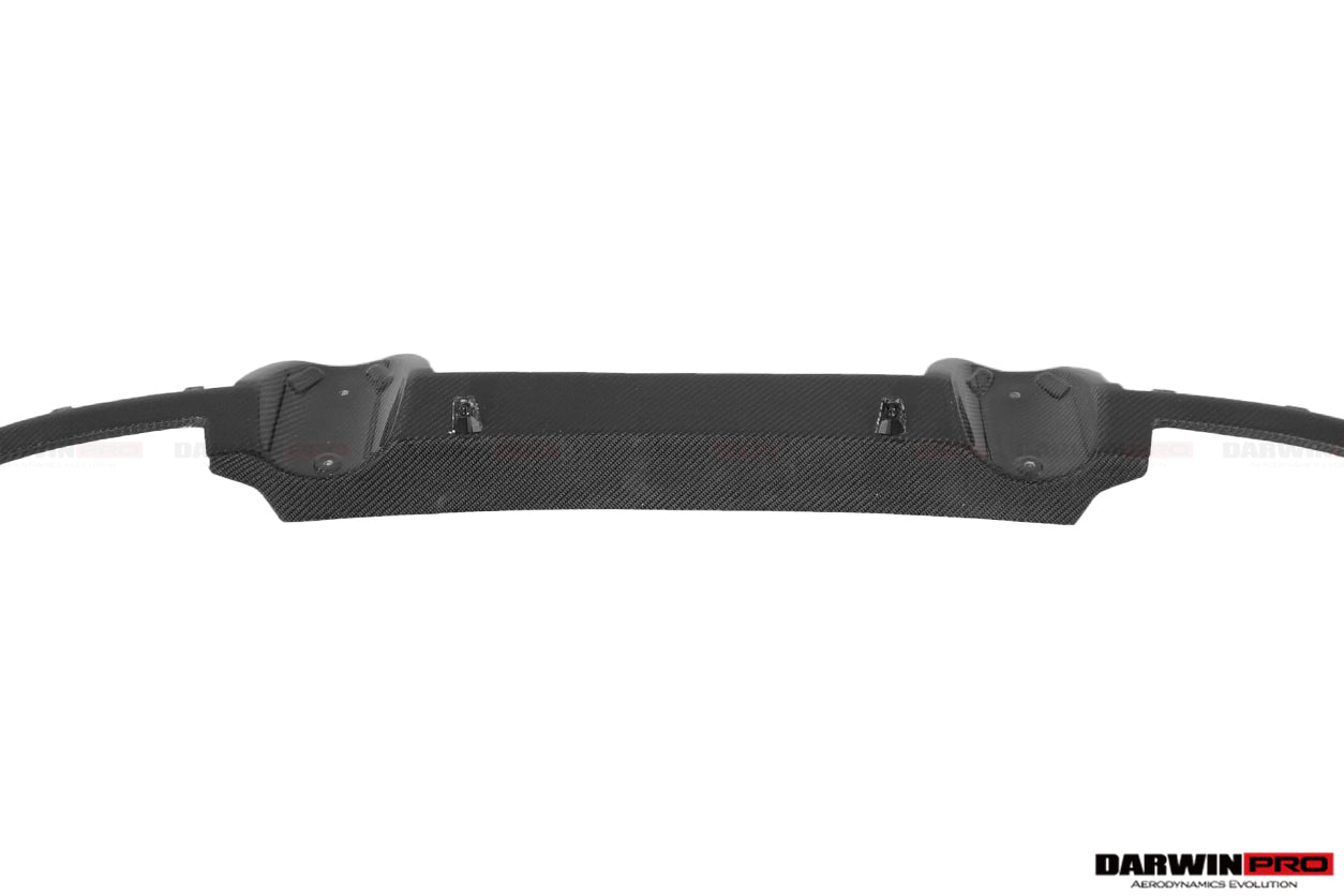 DarwinPRO 2017-2023 McLaren 720s Dry Carbon Fiber Rear Bumper Upper Exhaust Valance Panel