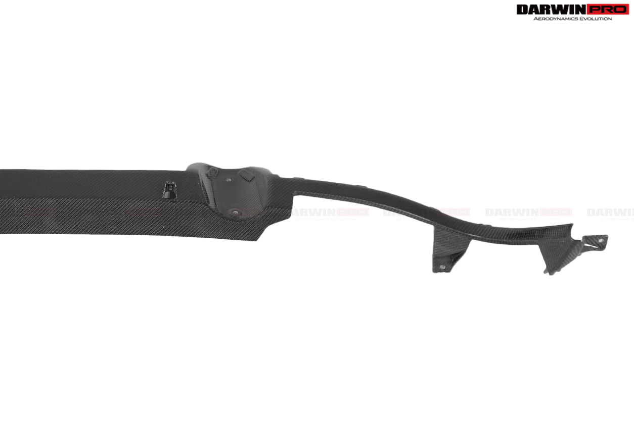 DarwinPRO 2017-2023 McLaren 720s Dry Carbon Fiber Rear Bumper Upper Exhaust Valance Panel