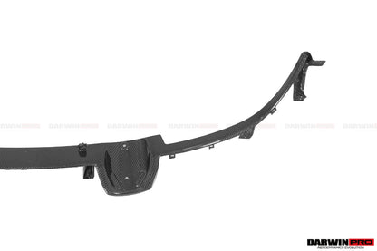 DarwinPRO 2017-2023 McLaren 720s Dry Carbon Fiber Rear Bumper Upper Exhaust Valance Panel