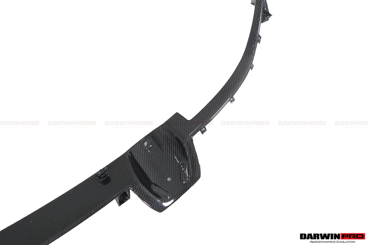 DarwinPRO 2017-2023 McLaren 720s Dry Carbon Fiber Rear Bumper Upper Exhaust Valance Panel