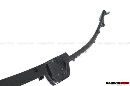DarwinPRO 2017-2023 McLaren 720s Dry Carbon Fiber Rear Bumper Upper Exhaust Valance Panel
