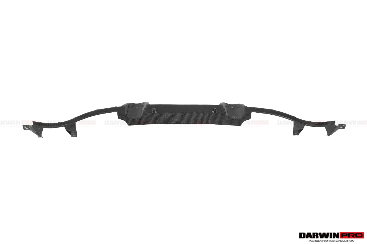 DarwinPRO 2017-2023 McLaren 720s Dry Carbon Fiber Rear Bumper Upper Exhaust Valance Panel