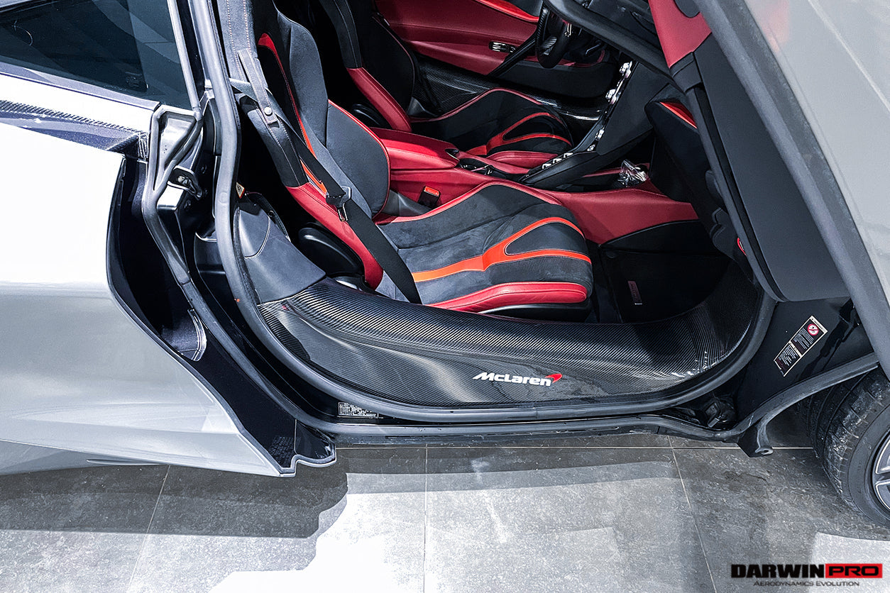 DarwinPRO 2017-2023 McLaren 720s,750s, 765LT Dry Carbon Fiber Door Sills