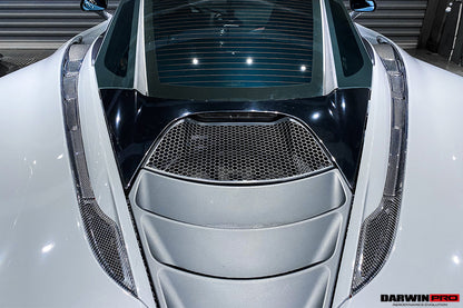 DarwinPRO Carbon Fiber Engine Hood Side Air Intake Vents | 2017-2023 McLaren 720S Coupe