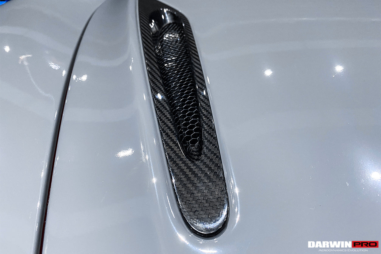 DarwinPRO 2017-2021 McLaren 720s OEM Style Carbon Fiber Hood Scoop