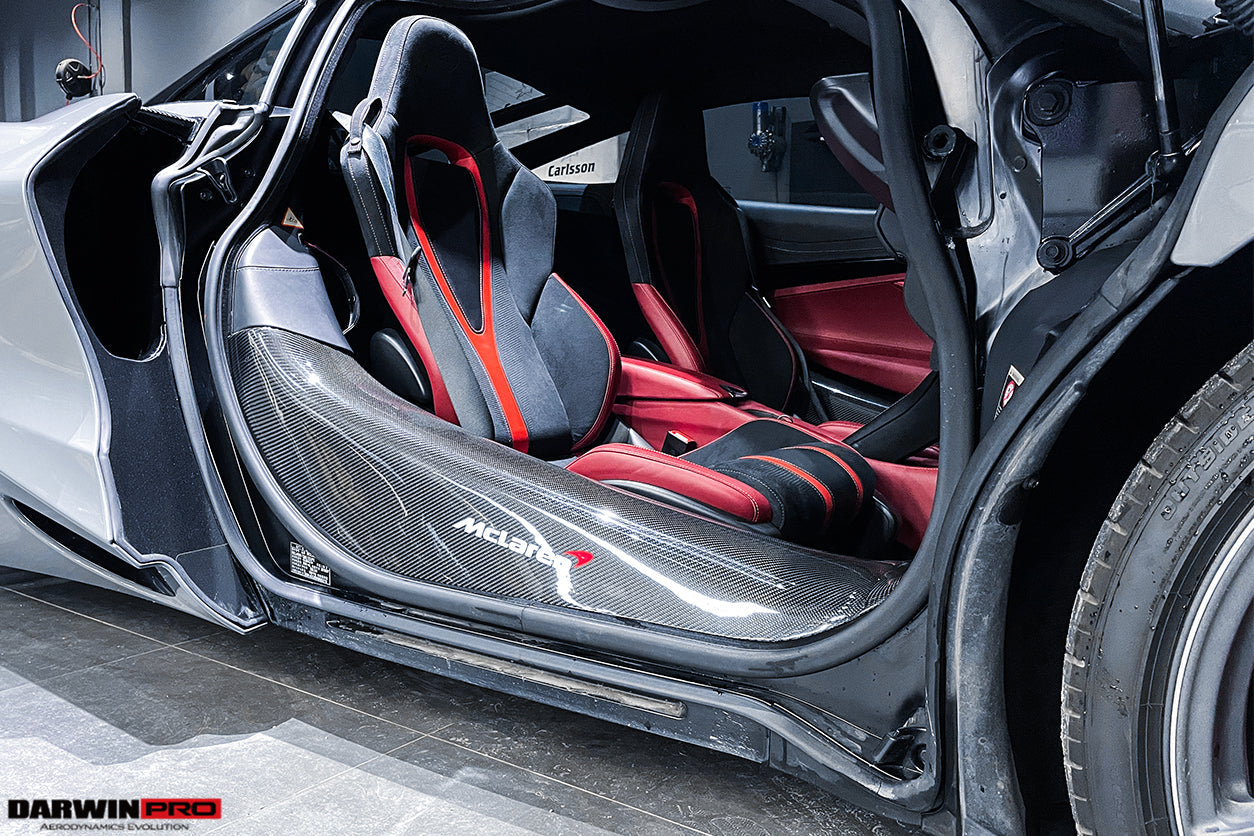 DarwinPRO 2017-2023 McLaren 720s,750s, 765LT Dry Carbon Fiber Door Sills