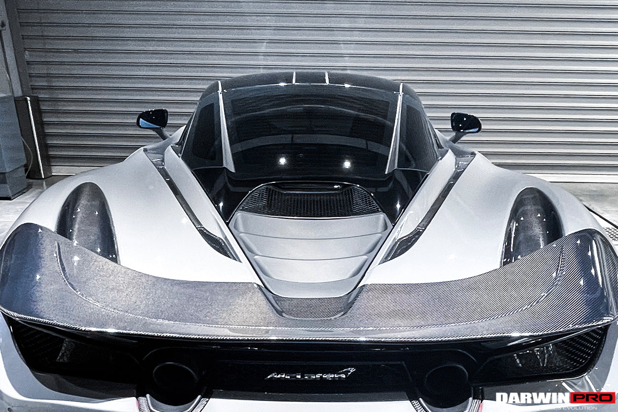 DarwinPRO Carbon Fiber Engine Hood Side Air Intake Vents | 2017-2023 McLaren 720S Coupe
