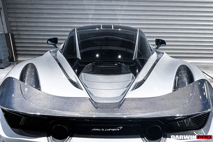 DarwinPRO Carbon Fiber Engine Hood Side Air Intake Vents | 2017-2023 McLaren 720S Coupe
