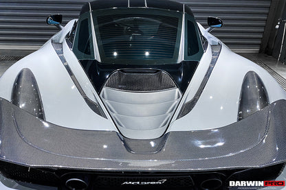DarwinPRO Carbon Fiber Engine Hood Side Air Intake Vents | 2017-2023 McLaren 720S Coupe