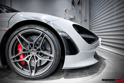 DarwinPRO Dry Carbon Fiber Headlight Inserts Tim Replacement | 2017-2023 McLaren 720s