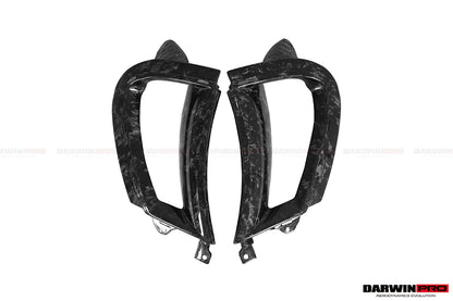 DarwinPRO Carbon Fiber Front Bumper Side Air Vents Replacement | 2017-2023 McLaren 720s