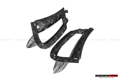 DarwinPRO Carbon Fiber Front Bumper Side Air Vents Replacement | 2017-2023 McLaren 720s