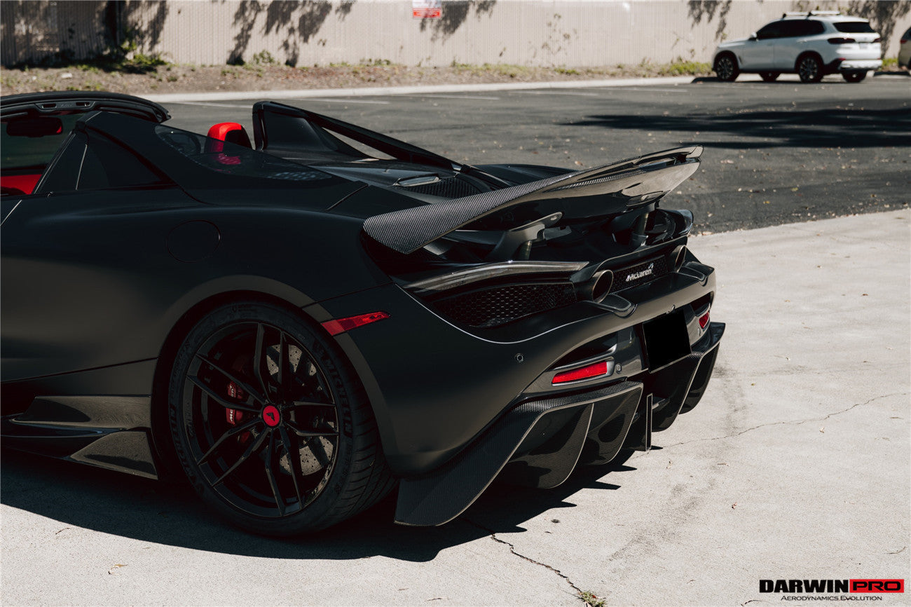 DarwinPRO Se²NWB Style Rear Diffuser | 2017-2023 McLaren 720s