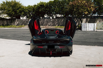 DarwinPRO Se²NWB Style Rear Diffuser | 2017-2023 McLaren 720s