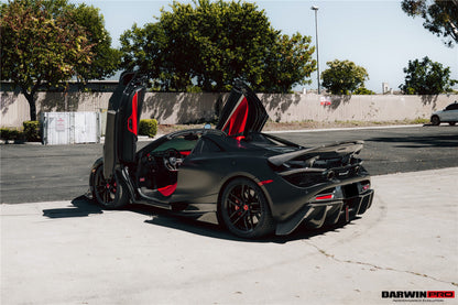 DarwinPRO Se²NWB Style Rear Diffuser | 2017-2023 McLaren 720s