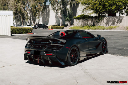 DarwinPRO Se²NWB Style Carbon Fiber Trunk Spoiler | 2017-2023 McLaren 720s