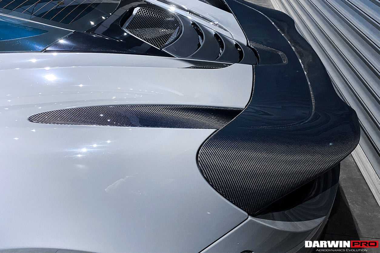 DarwinPRO 2017-2023 McLaren 720s Dry Carbon Fiber Rear Trunk Air Intake Vents Replacement