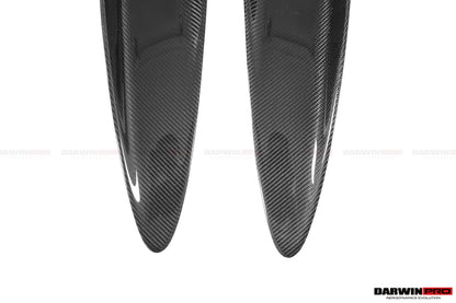 DarwinPRO 2017-2023 McLaren 720s Dry Carbon Fiber Rear Trunk Air Intake Vents Replacement