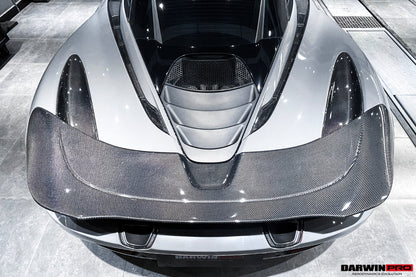 DarwinPRO 2017-2023 McLaren 720s Dry Carbon Fiber Rear Trunk Air Intake Vents Replacement
