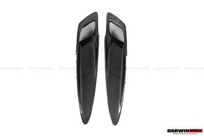 DarwinPRO 2017-2023 McLaren 720s Dry Carbon Fiber Rear Trunk Air Intake Vents Replacement