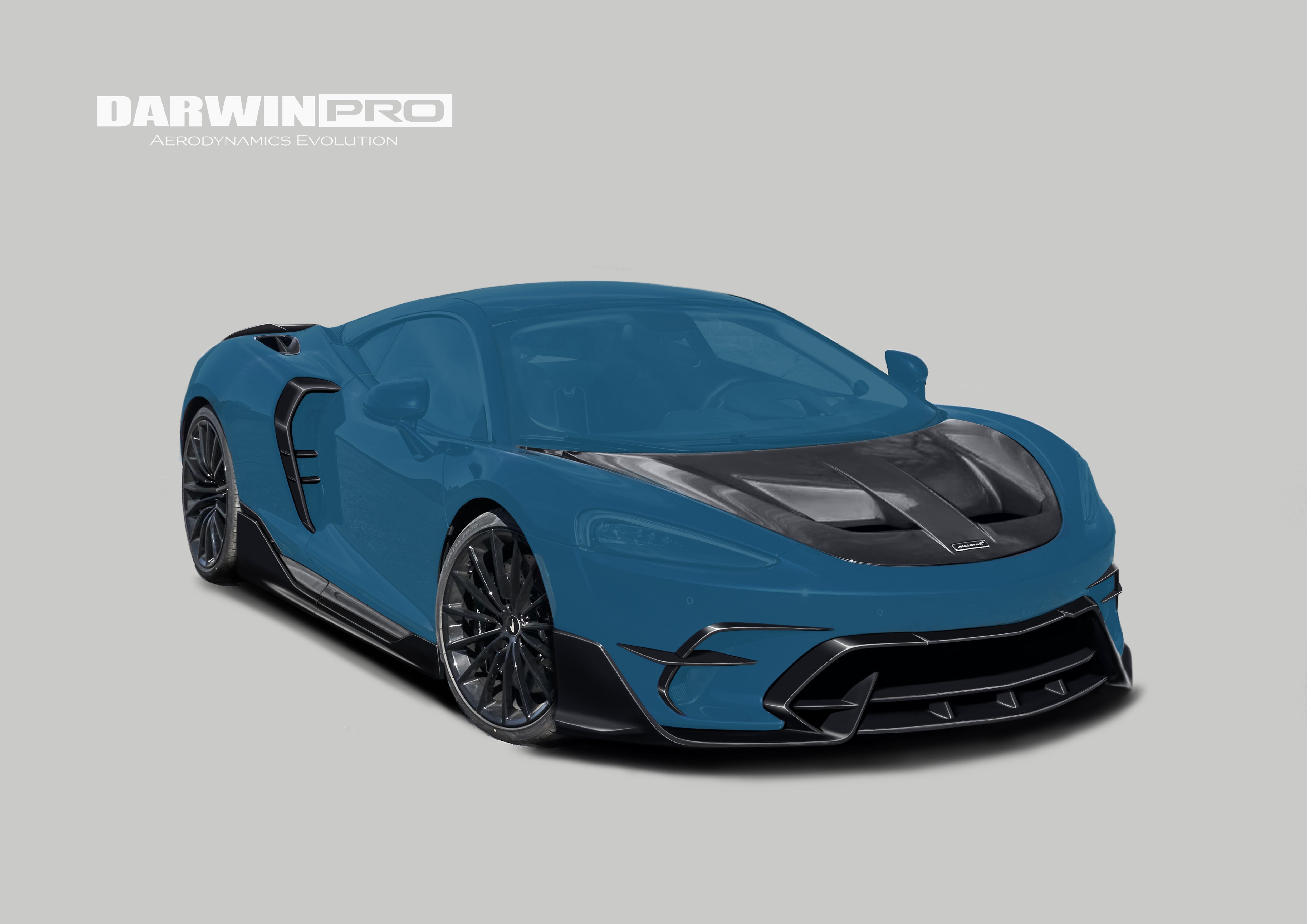 DarwinPRO 2019-UP McLaren GT BKSS Design Carbon Fiber Soft Body Kit | Fits GT, GTS