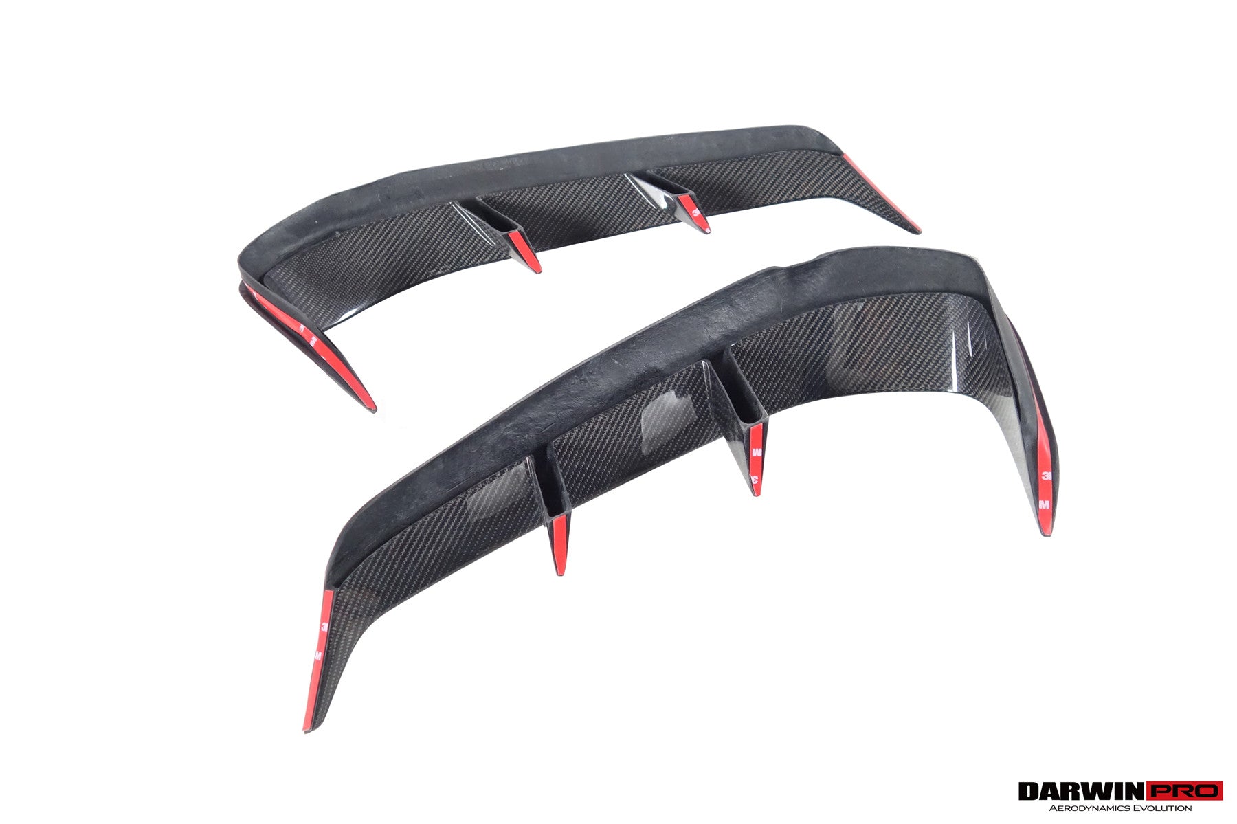 DarwinPRO 2019-UP McLaren GT BKSS Design Carbon Fiber Quarter Panel Side Scoops | Fits GT, GTS