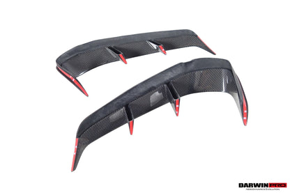 DarwinPRO 2019-UP McLaren GT BKSS Design Carbon Fiber Quarter Panel Side Scoops | Fits GT, GTS