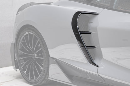 DarwinPRO 2019-UP McLaren GT BKSS Design Carbon Fiber Quarter Panel Side Scoops | Fits GT, GTS