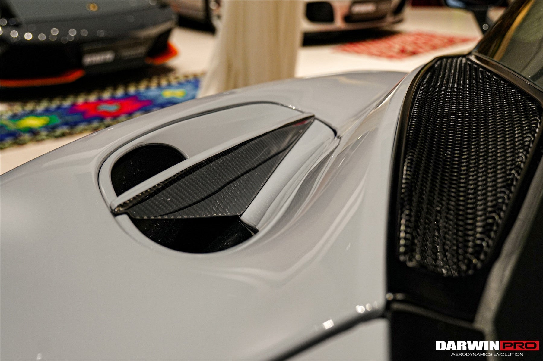 Tomas de aire laterales de fibra de carbono DarwinPRO para McLaren GT BKSS (modelos 2019-UP) | Compatible con GT y GTS