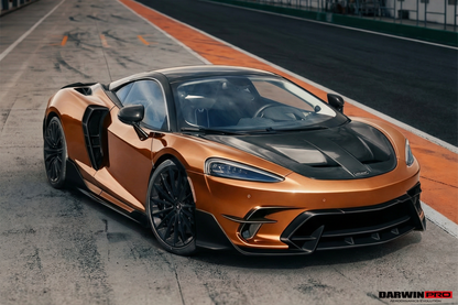 DarwinPRO 2019-UP McLaren GT BKSS Design Carbon Fiber Quarter Panel Side Scoops | Fits GT, GTS