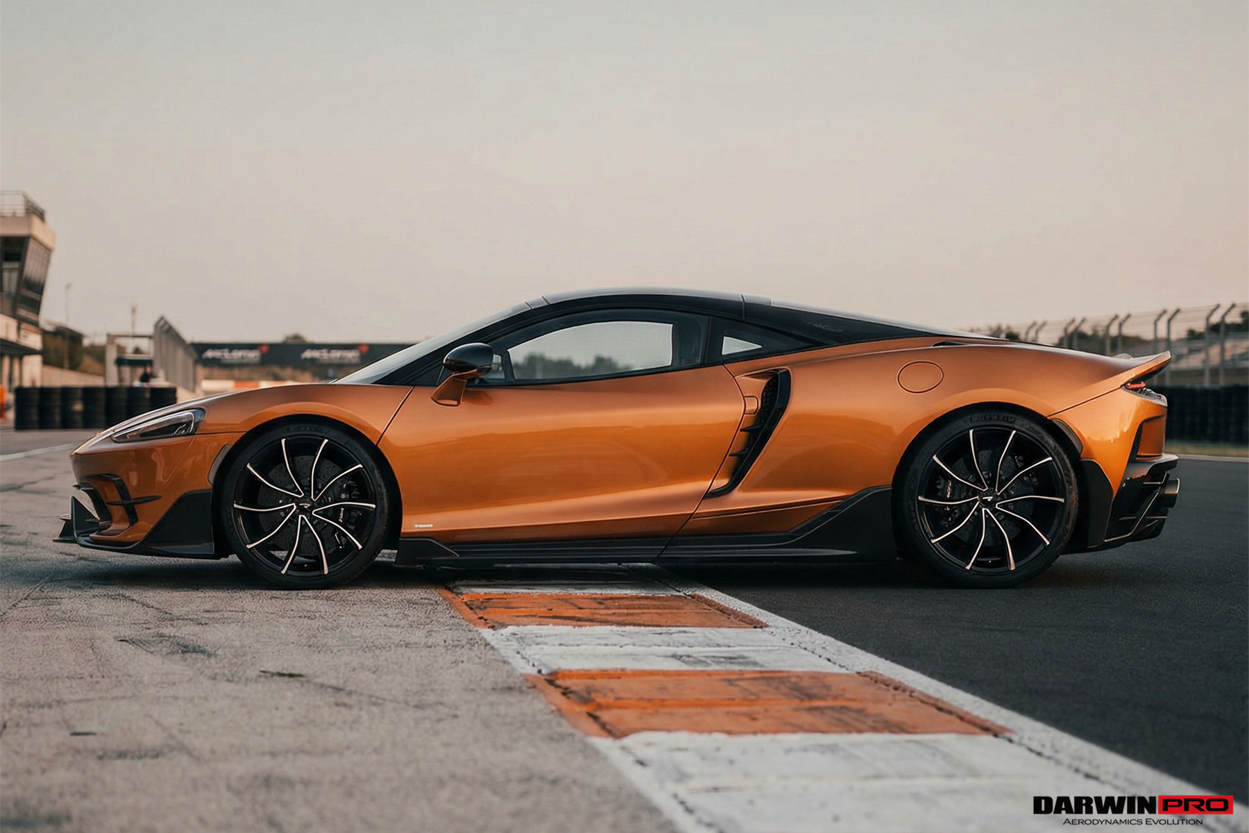 DarwinPRO 2019-UP McLaren GT BKSS Design Carbon Fiber Quarter Panel Side Scoops | Fits GT, GTS