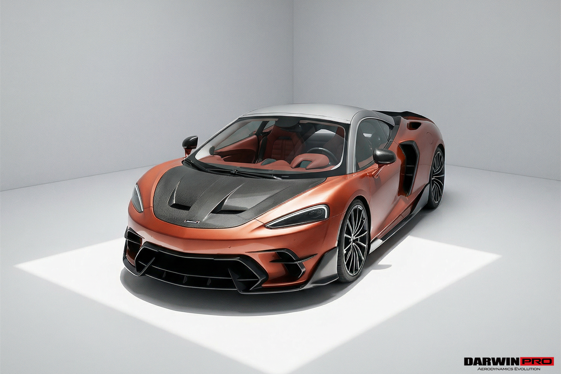 DarwinPRO 2019-UP McLaren GT BKSS Design Carbon Fiber Hood | Fits GT, GTS