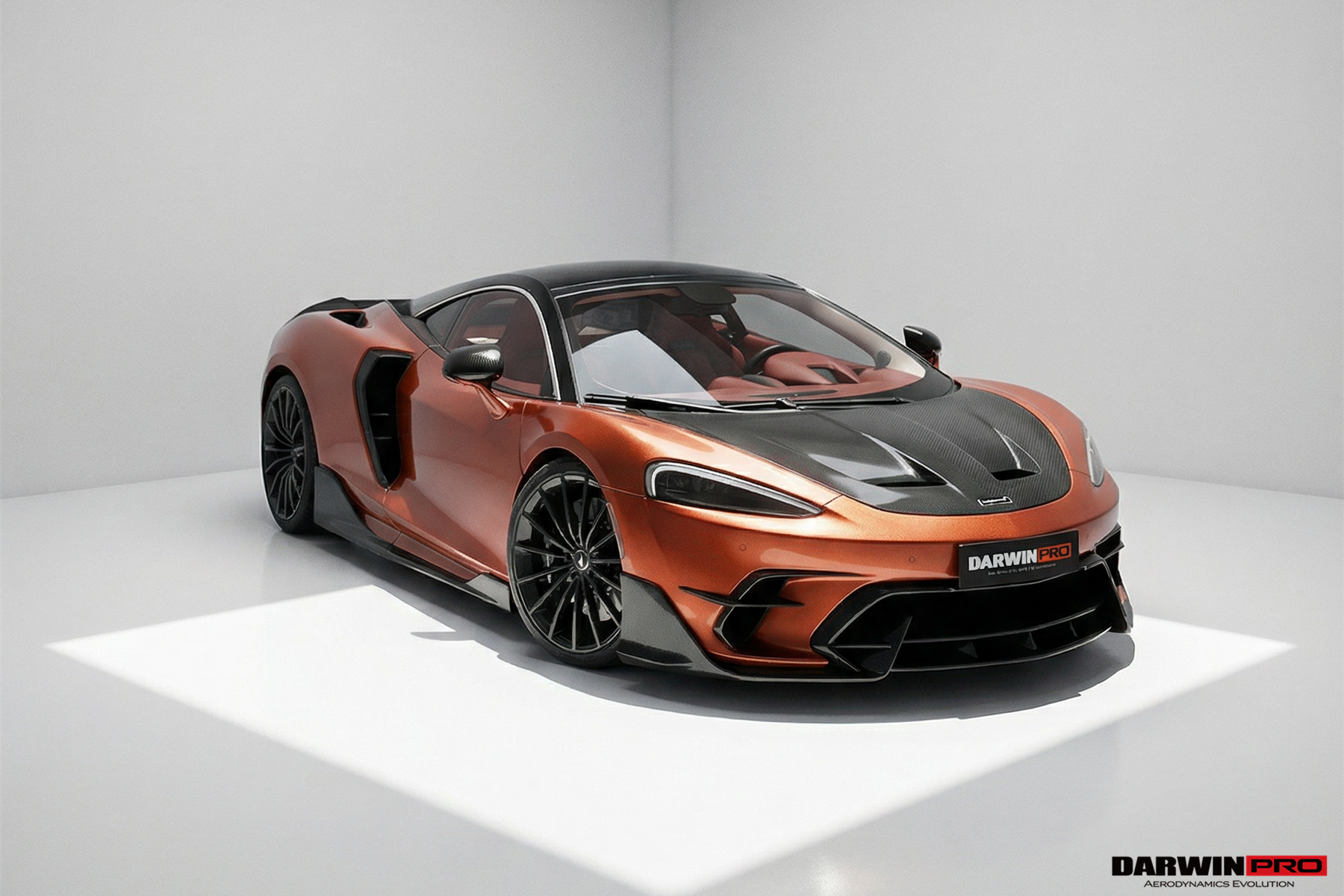 DarwinPRO 2019-UP McLaren GT BKSS Design Carbon Fiber Hood | Fits GT, GTS
