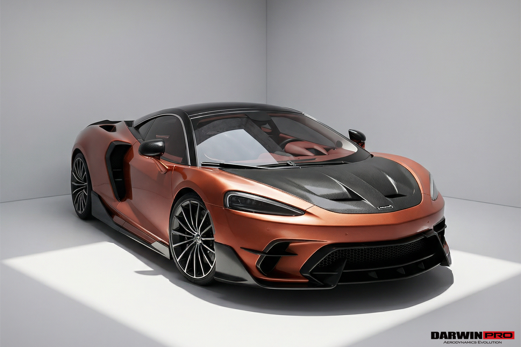 DarwinPRO 2019-UP McLaren GT BKSS Design Carbon Fiber Hood | Fits GT, GTS