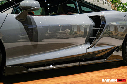 DarwinPRO 2019-UP McLaren GT BKSS Design Carbon Fiber Side Skirts | Fits GT, GTS