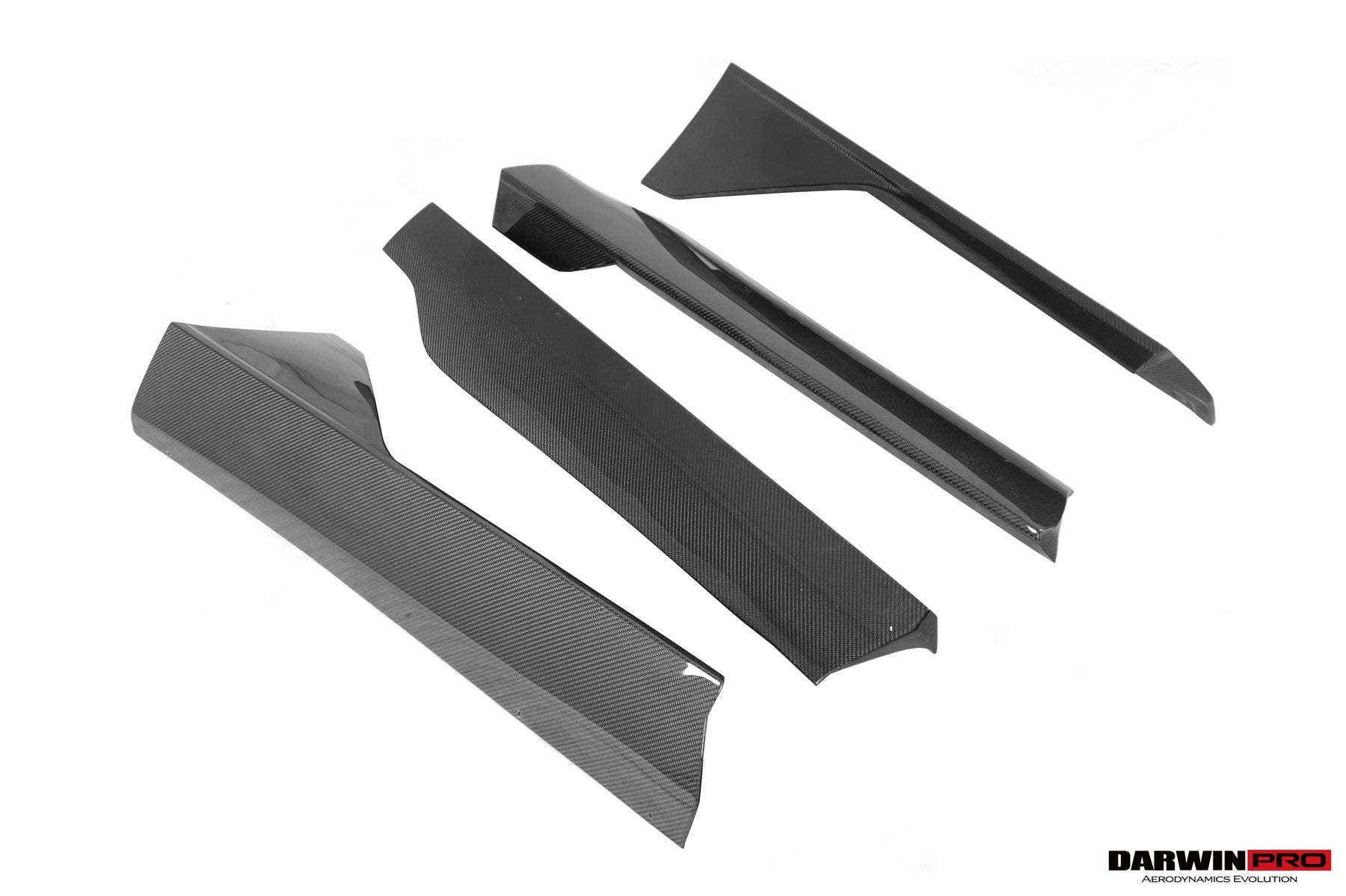 DarwinPRO 2019-UP McLaren GT BKSS Design Carbon Fiber Side Skirts | Fits GT, GTS