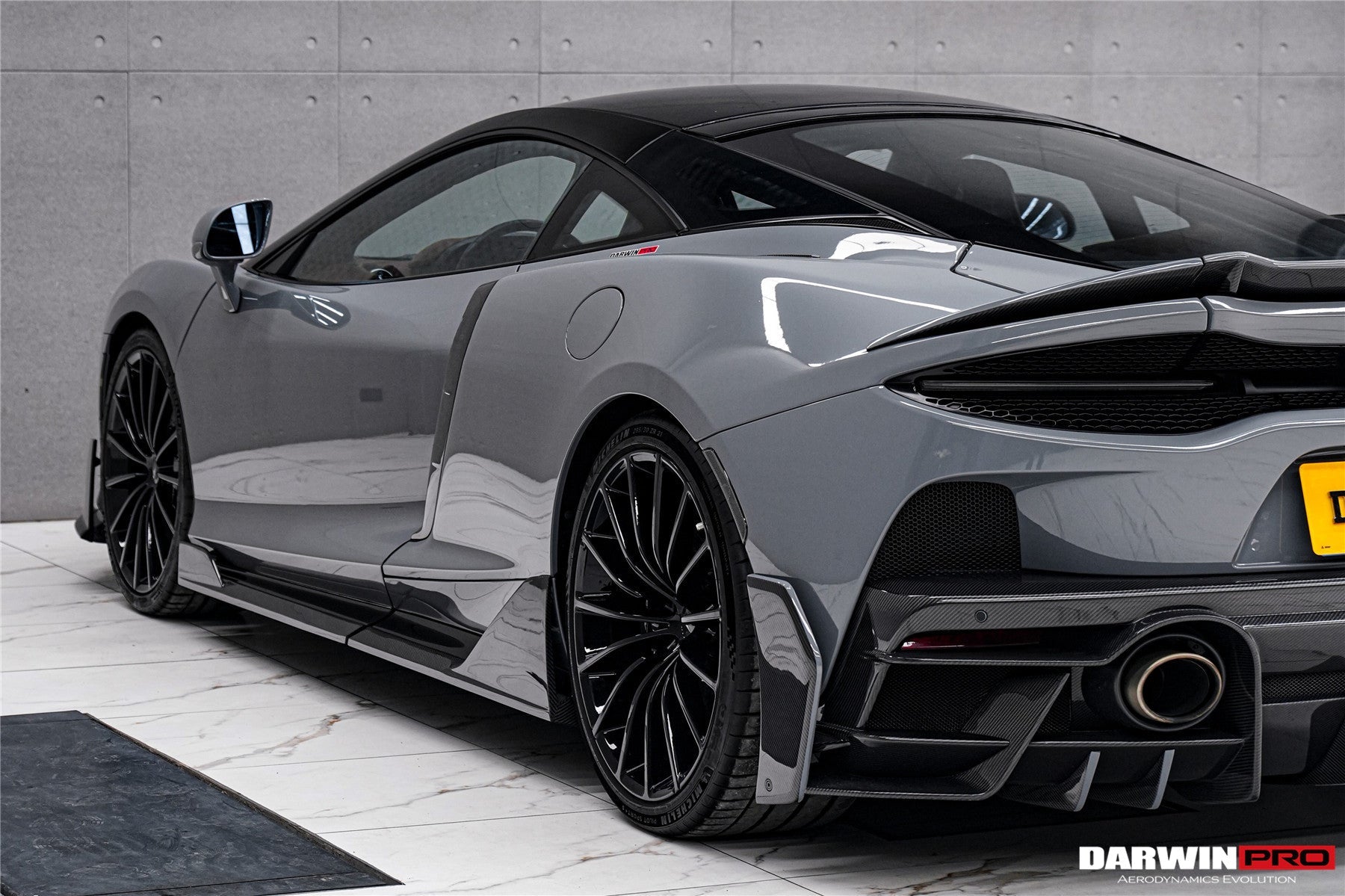 DarwinPRO 2019-UP McLaren GT BKSS Design Carbon Fiber Side Skirts | Fits GT, GTS