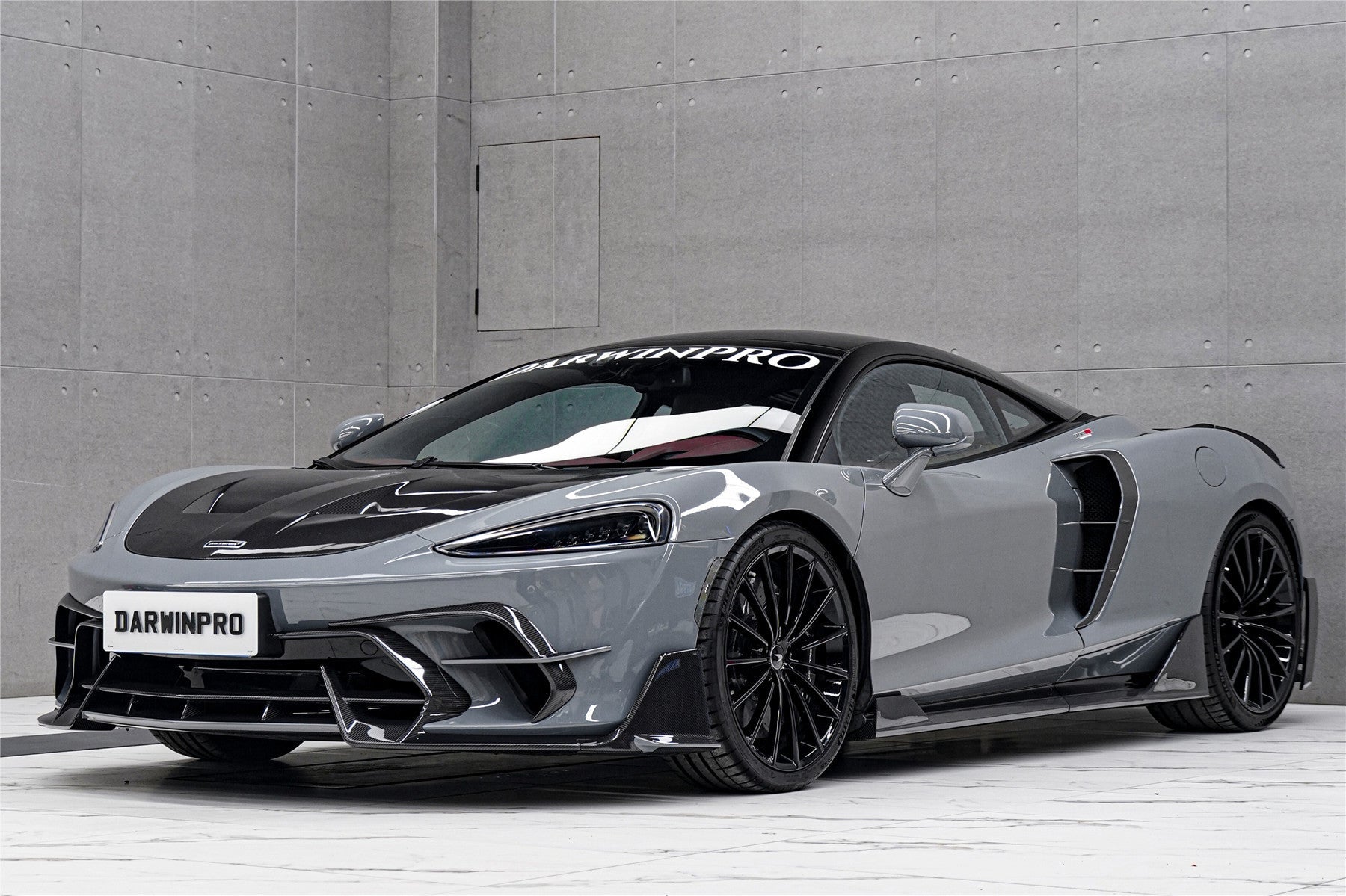 DarwinPRO 2019-UP McLaren GT BKSS Design Carbon Fiber Side Skirts | Fits GT, GTS