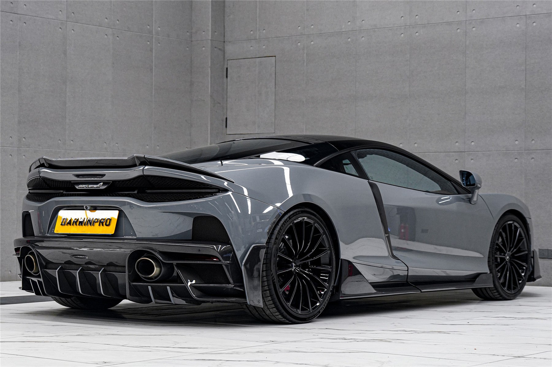 Difusor trasero de fibra de carbono DarwinPRO para McLaren GT BKSS Design (2019-UP) | Compatible con GT y GTS