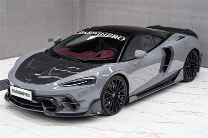 DarwinPRO 2019-UP McLaren GT BKSS Design Carbon Fiber Quarter Panel Side Scoops | Fits GT, GTS