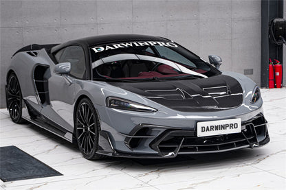 DarwinPRO 2019-UP McLaren GT BKSS Design Carbon Fiber Front Lip | Fits GT, GTS
