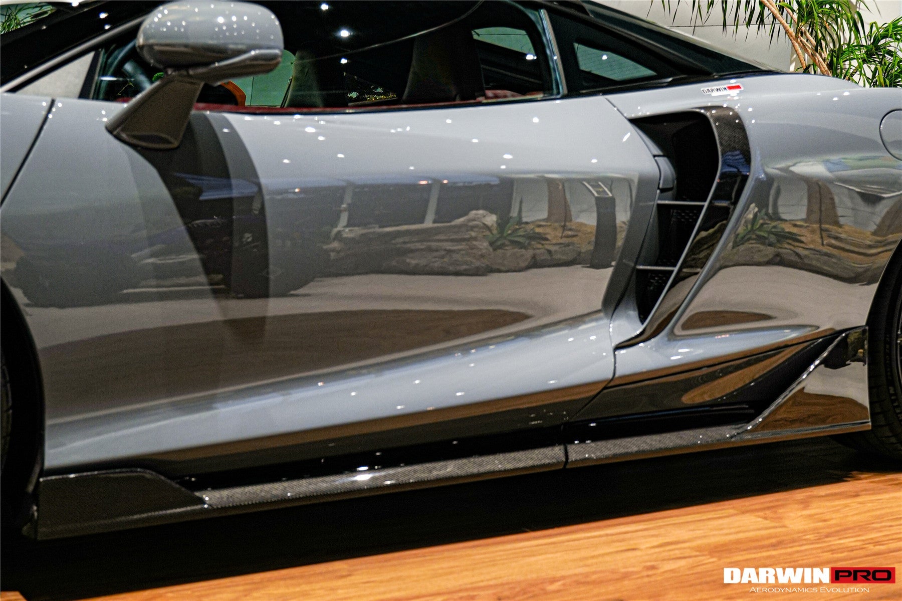 DarwinPRO 2019-UP McLaren GT BKSS Design Carbon Fiber Quarter Panel Side Scoops | Fits GT, GTS