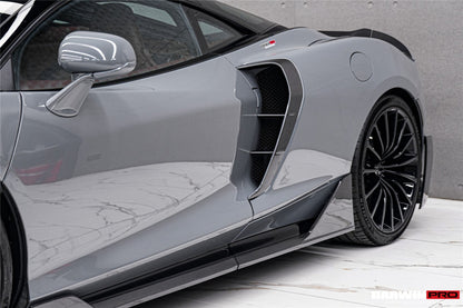 DarwinPRO 2019-UP McLaren GT BKSS Design Carbon Fiber Quarter Panel Side Scoops | Fits GT, GTS